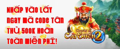 Thưởng Chào Mừng 100% Nạp Đầu promotion banner